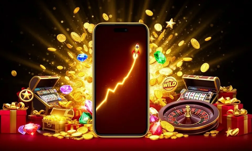 Mobile casino lobby